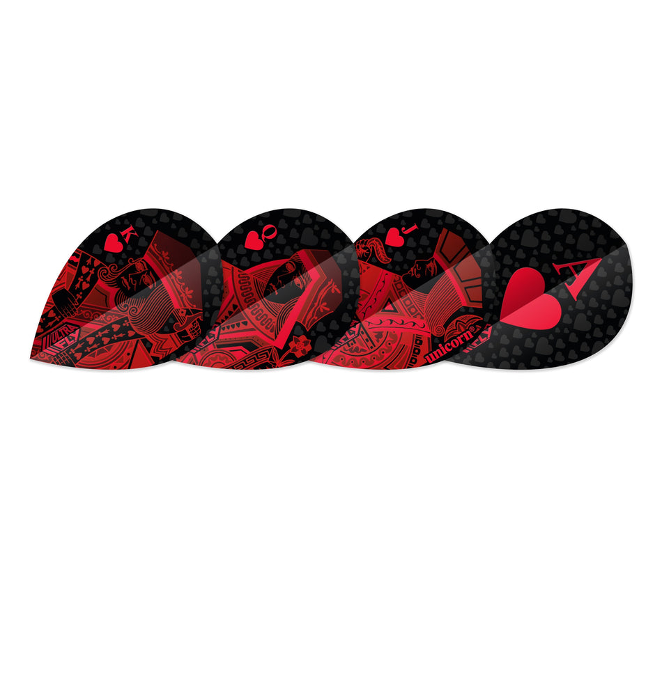 Ultrafly 100 Micron Pear Shape Red Royal Flush by Unicorn