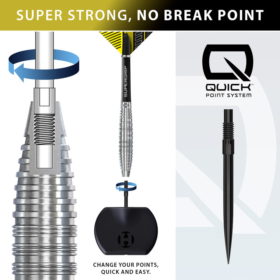 Harrows NX90 Bomb 90% Tungsten QP Steel Tip Darts