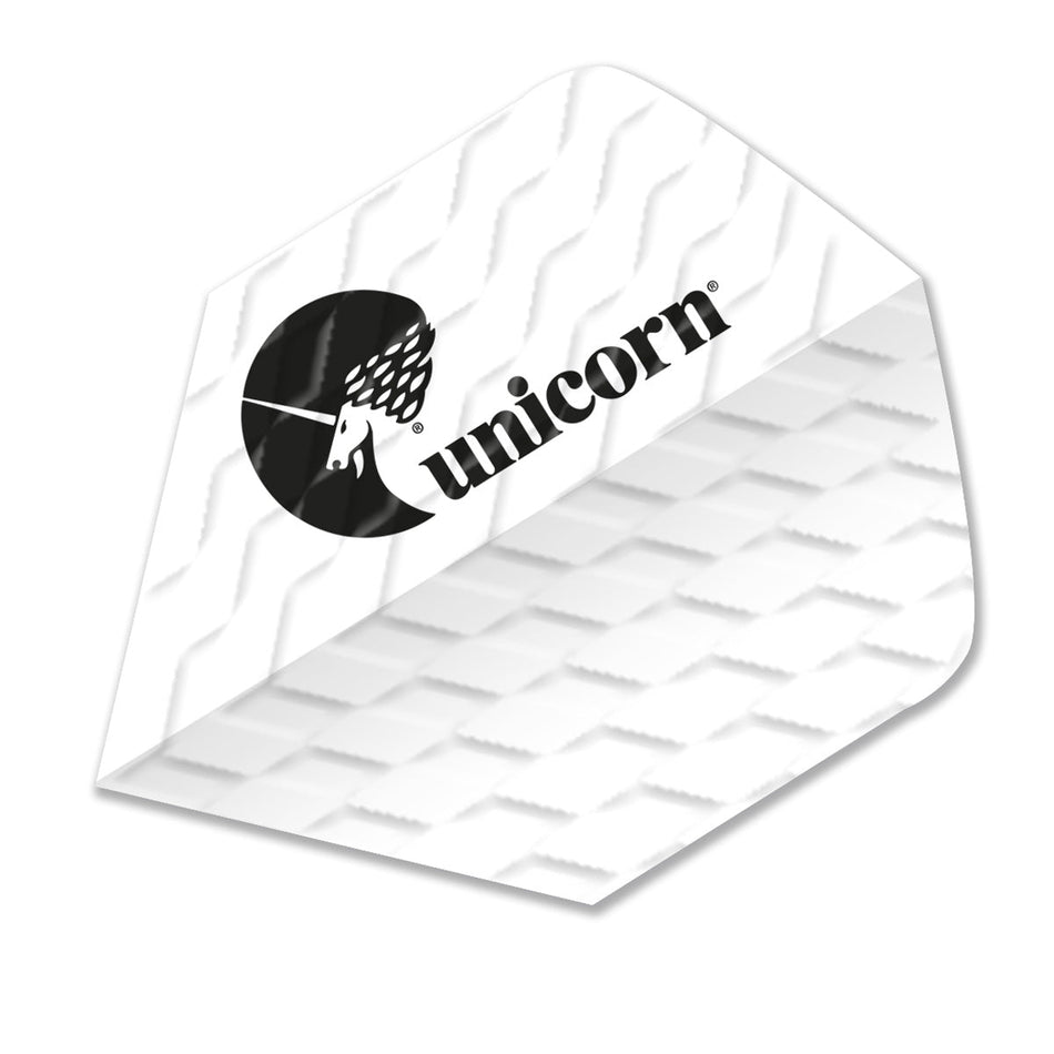 Unicorn XL Big Wing Q75 Micron Ribbed White Logo Dart Flights