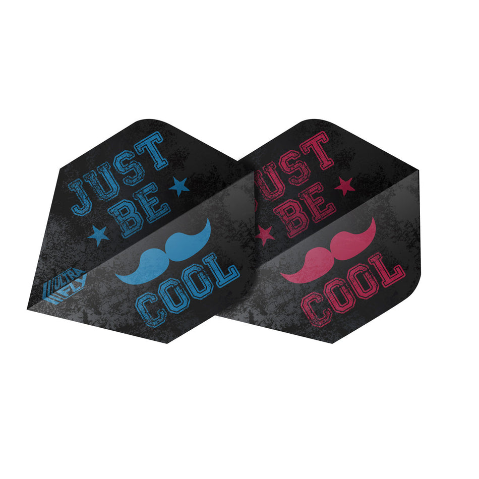 Ultrafly.100 Just Be Cool Standard Dart Flights by Unicorn