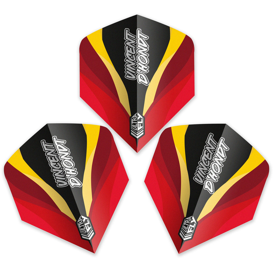 Vincent D'Hondt Ultrafly BW Dart Flights by Unicorn