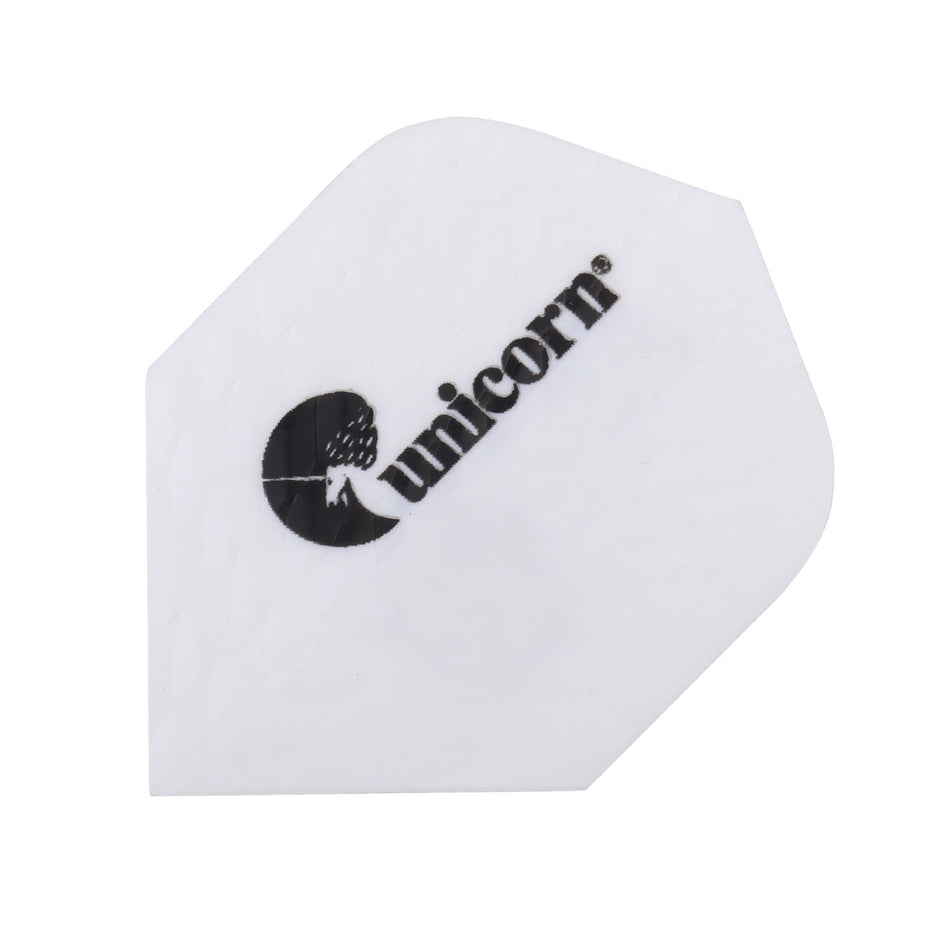 Unicorn Q75 Big Wing White Logo Ribbed Dart Flights