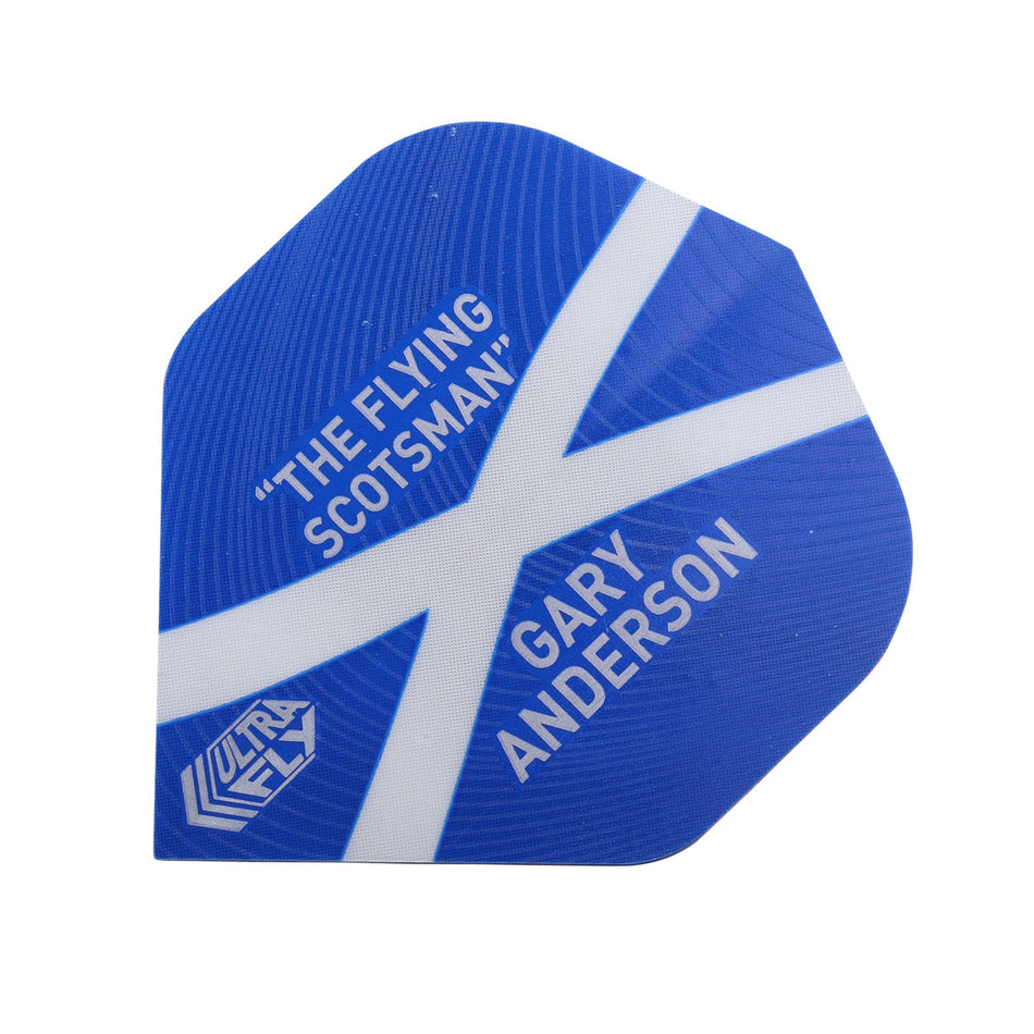 Unicorn Gary Anderson Big Wing Ultrafly Authentic World Champion Dart Flights