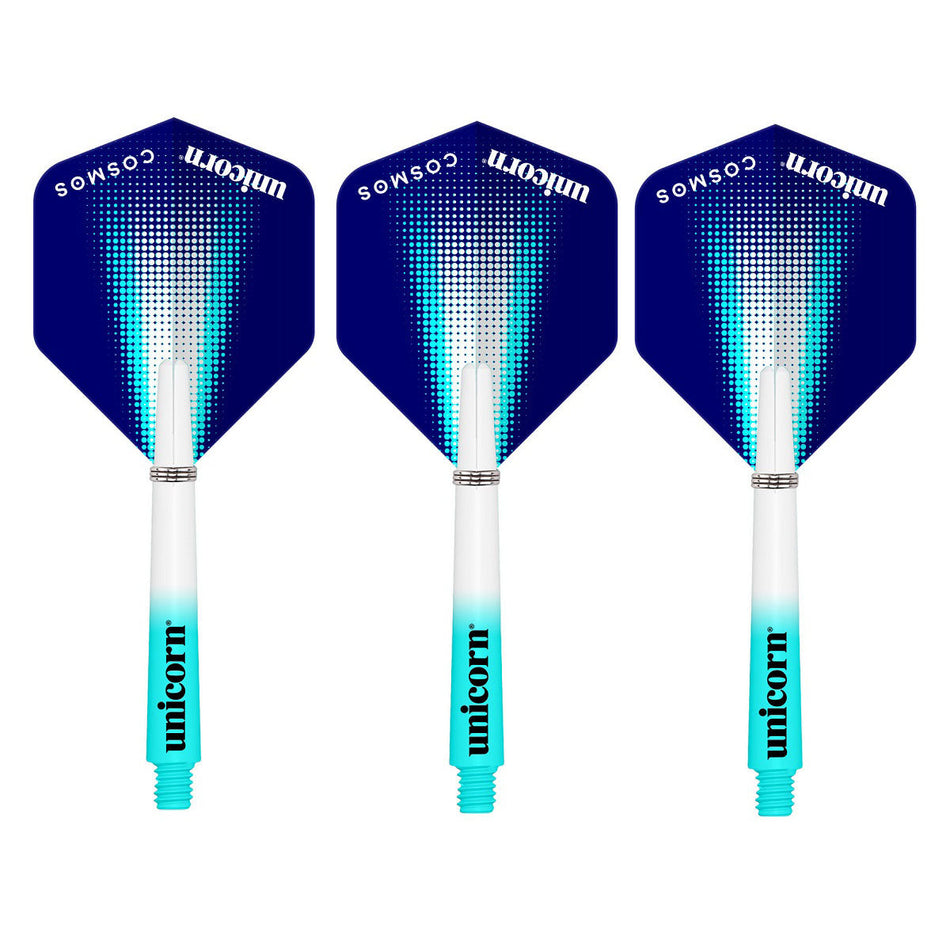 Unicorn Gripper 3 Cosmos Combo Kit Flights With Stems Comet