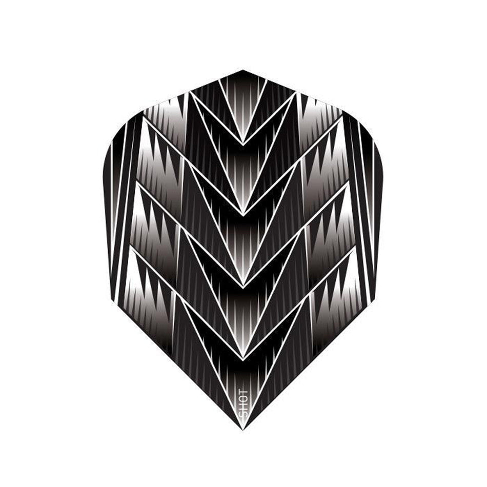 Tribal Weapon Black Dart Flight No6 Standard by Shot