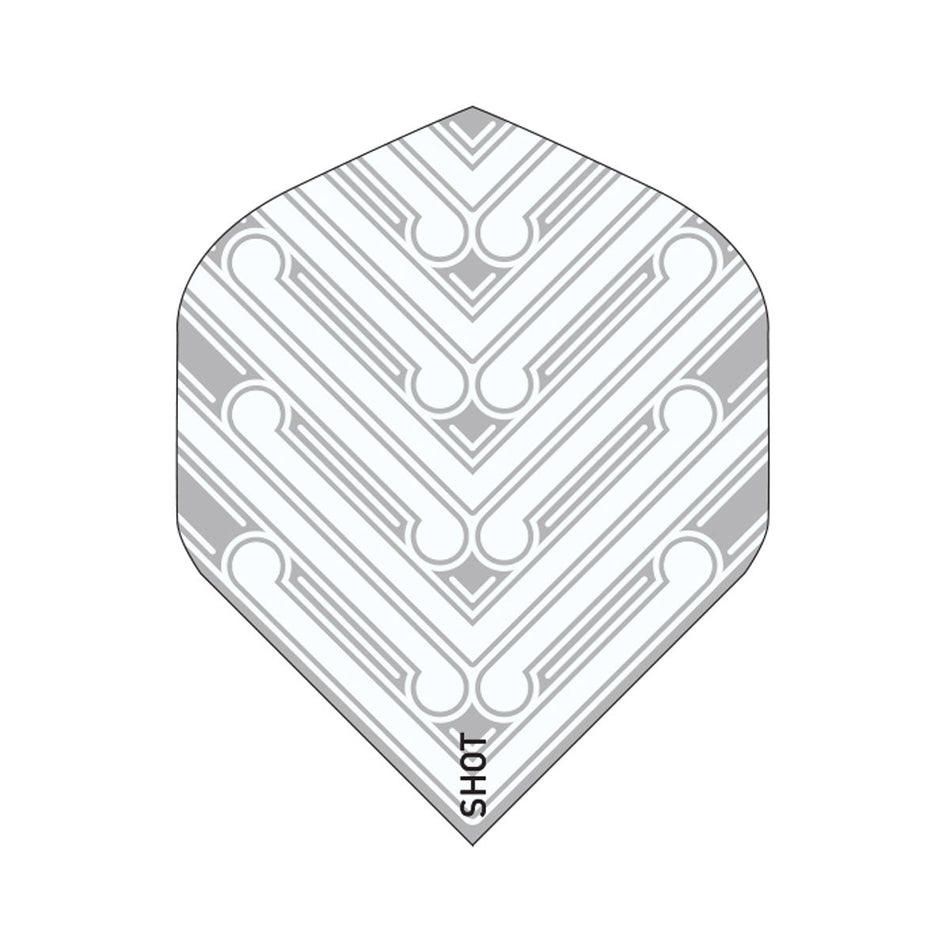 Manu White No2 Dart Flights by Shot