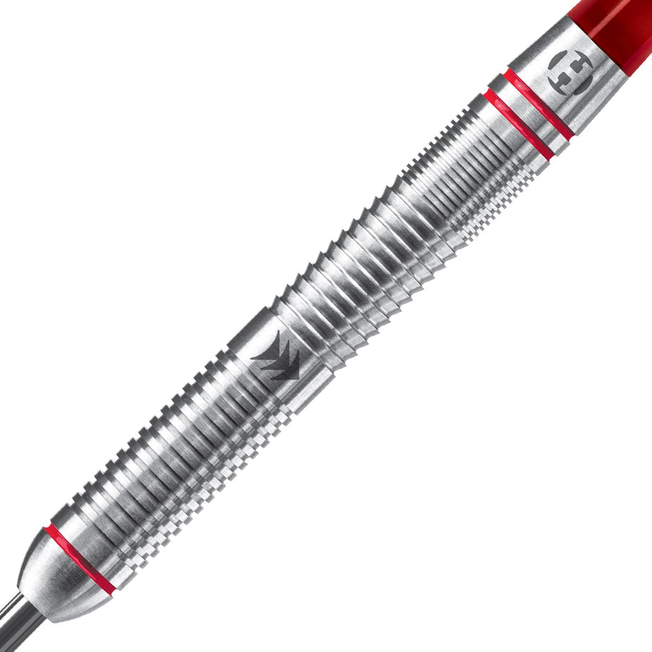 Harrows Rapide 90% Tungsten Steel Tip Darts - Style A - Ringed