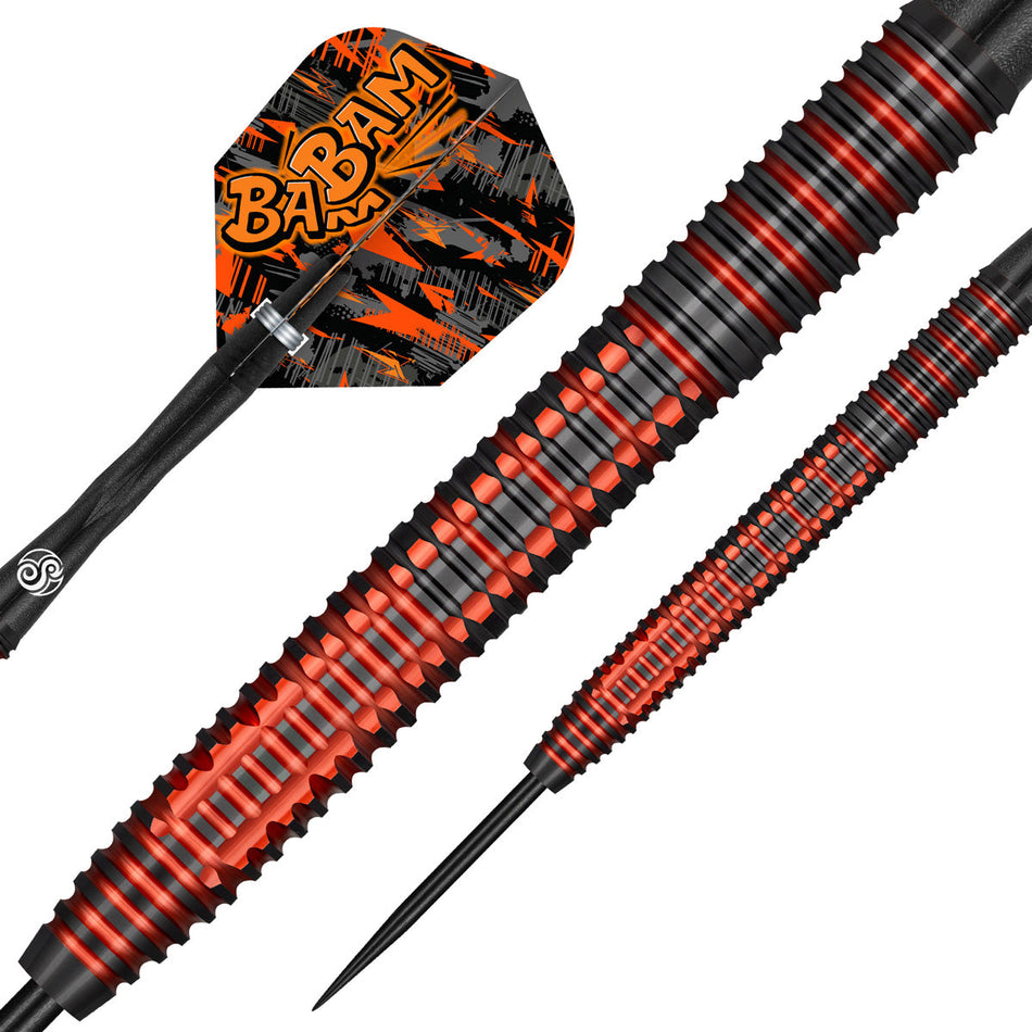 Bradley Brooks 90% Tungsten Steel Tip Darts by Shot
