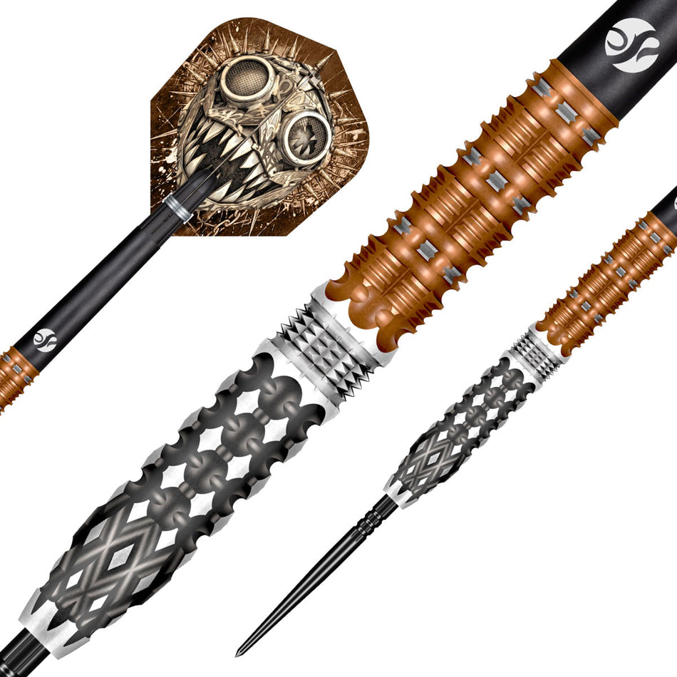 Shot Gnarly Gnasha Turbo Point 95% Tungsten Steel Tip Darts