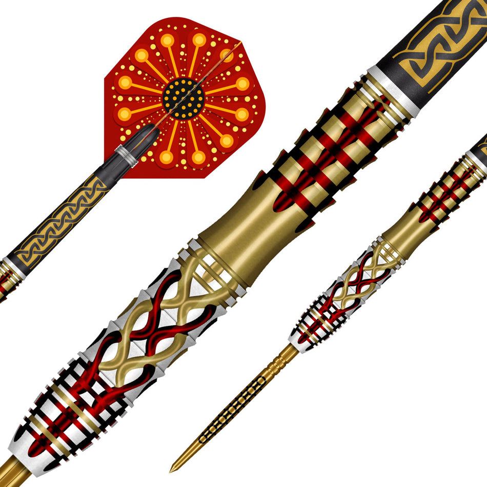 Shot Goths Alaric Turbo Point 95% Tungsten Steel Tip Darts