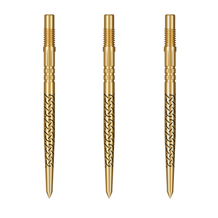 Image of the Shot Kapene Gold Ti Turbo Points displayed for retail sale with product packaging