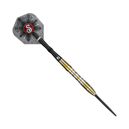 Image of the Shot Pro Series Alexander Merkx Turbo Point 90% Tungsten Steel Tip Darts displayed on a white background
