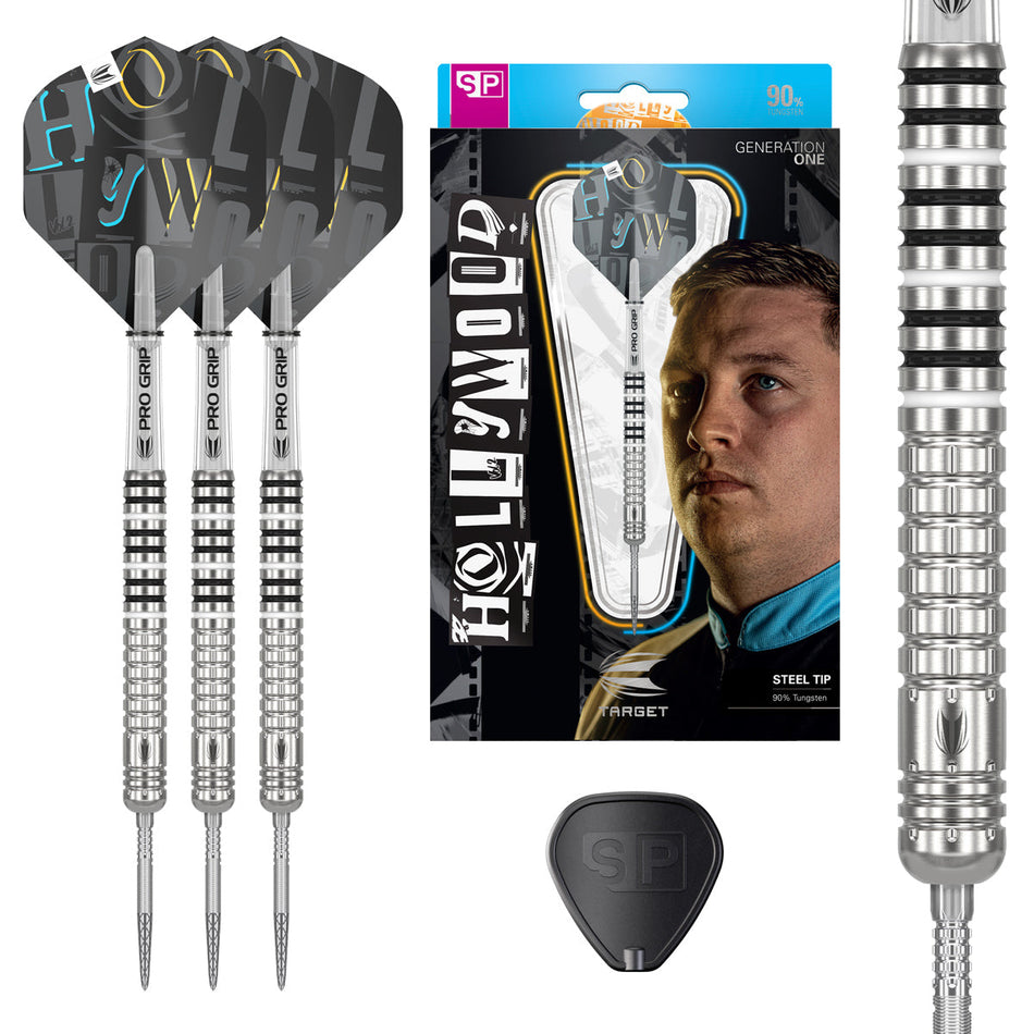 Chris Dobey G1 90% Tungsten SP Steel Tip Darts by Target