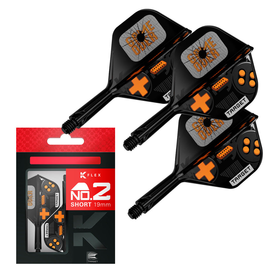 Target K-Flex Game Over No2 Integrated Flights & Shafts