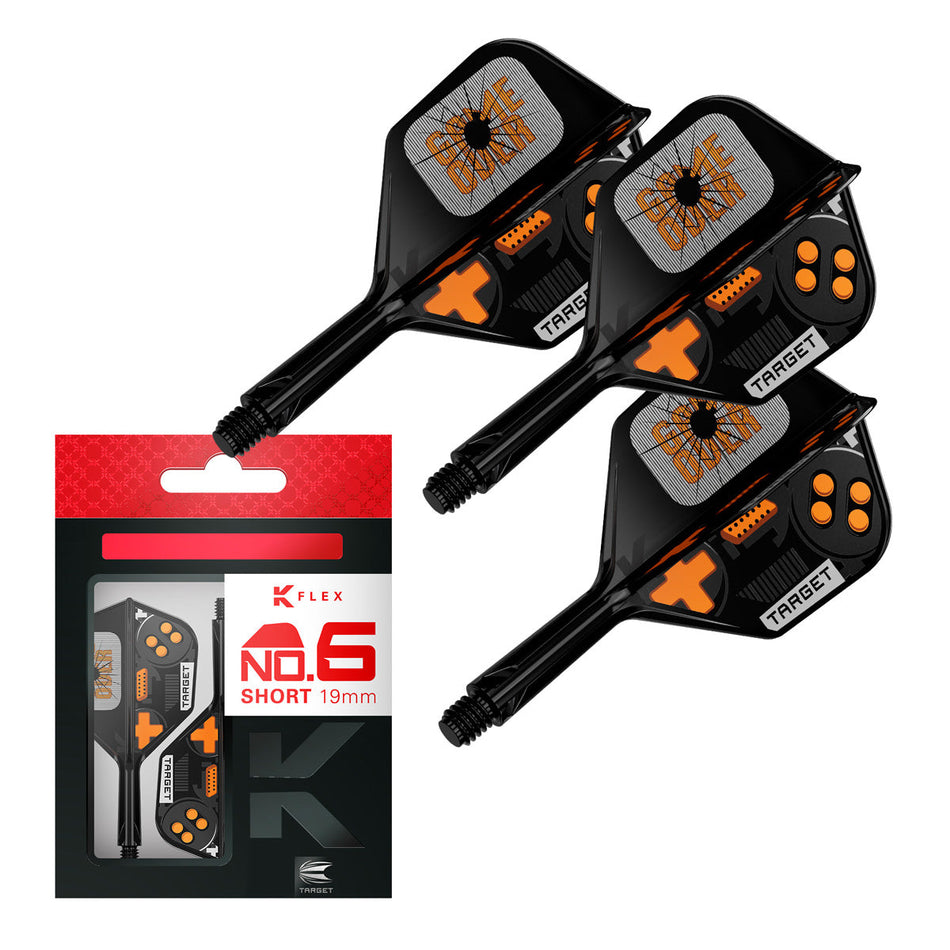 Target K-Flex Game Over No6 Integrated Flights & Shafts