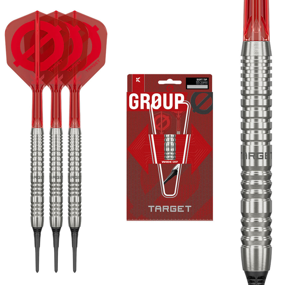 Target Group O 12 50% Tungsten Soft Tip Darts