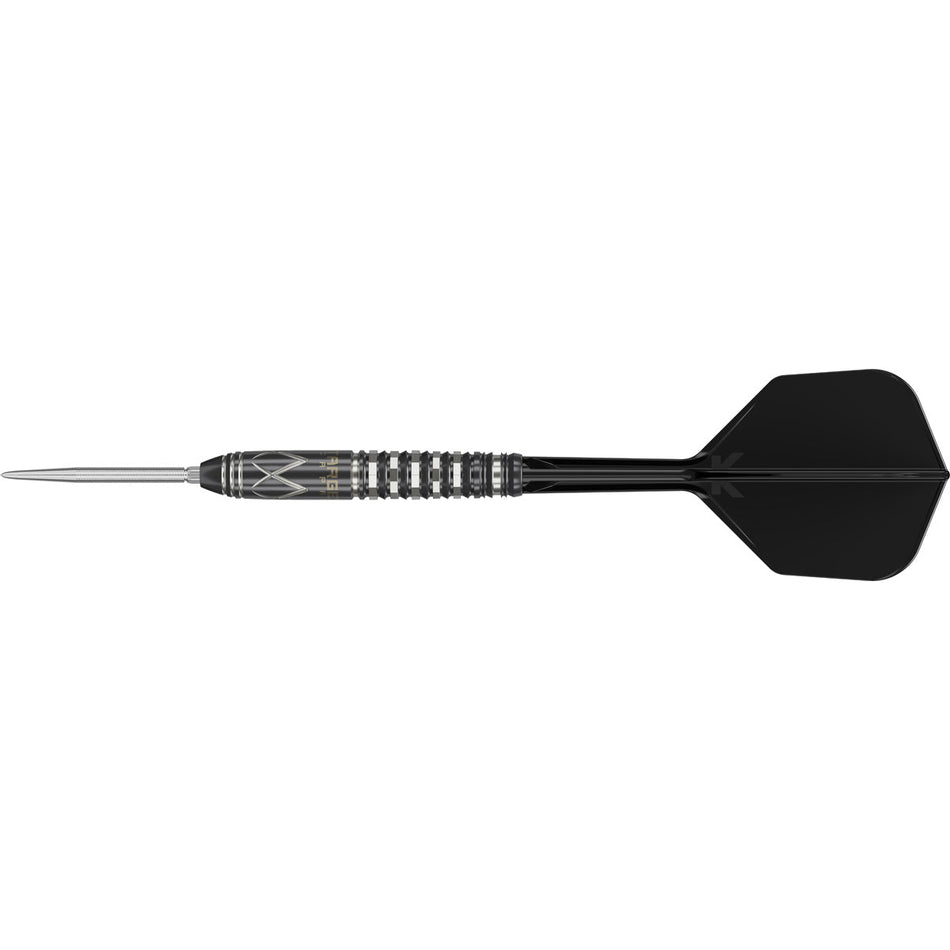 Black Marque Chaos 90% Tungsten SP Steel Tip Darts by Target Japan