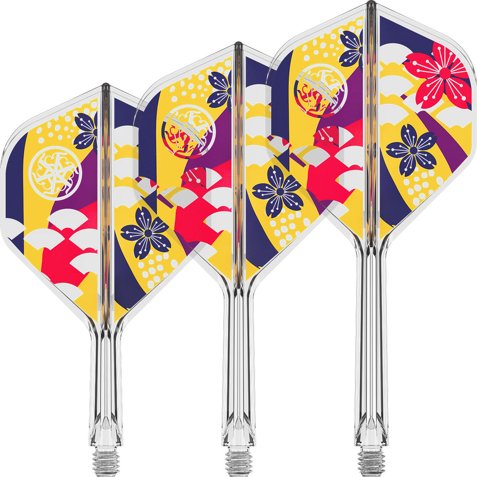 Target Japan Ching Ho Tung Zenith G2 K-Flex Integrated Flights & Shafts No2