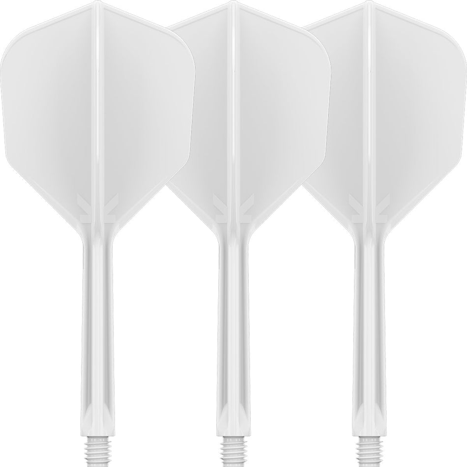 K-Flex White No6 One Piece Flights by Target