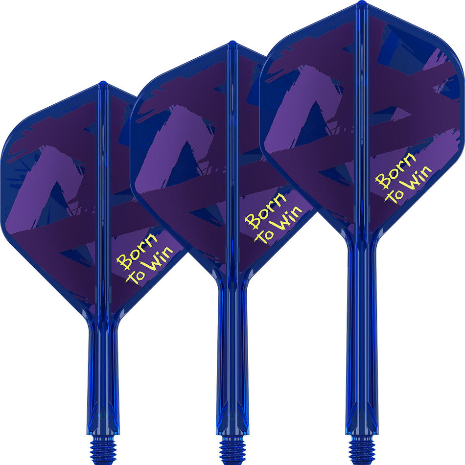 Target Luke Littler World Champion 2026 K-Flex Integrated Flights & Shafts No2