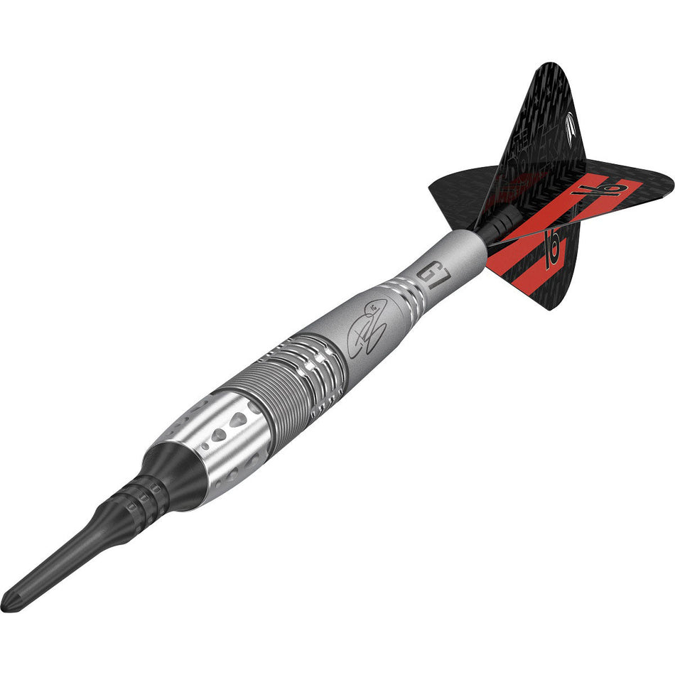 Phil Taylor Power 9FIVE G7 95% Tungsten Soft Tip Darts by Target