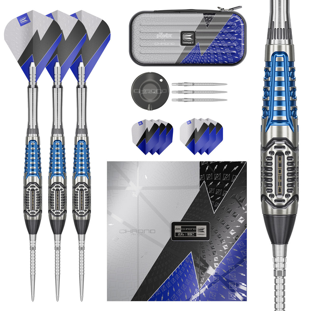 Target Phil Taylor Power Chrono Swiss Point 95% Tungsten Steel Tip