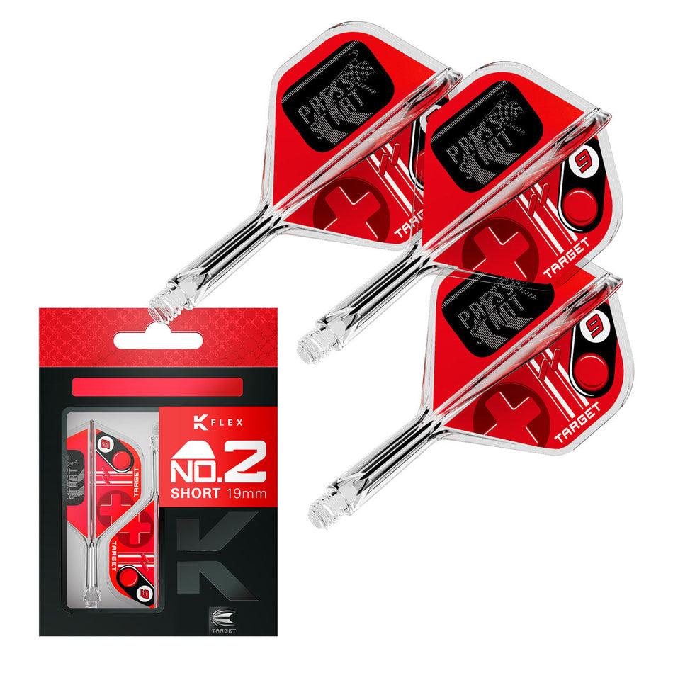 Target K-Flex Press Start No2 Integrated Flights & Shafts