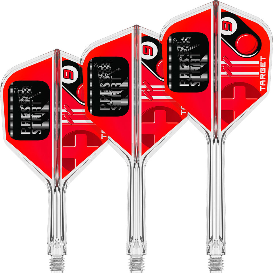 Target K-Flex Press Start No6 Integrated Flights & Shafts