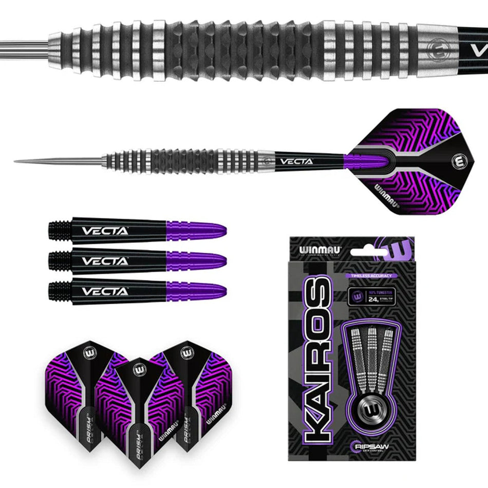 Winmau Kairos 90% Tungsten Steel Tip Darts