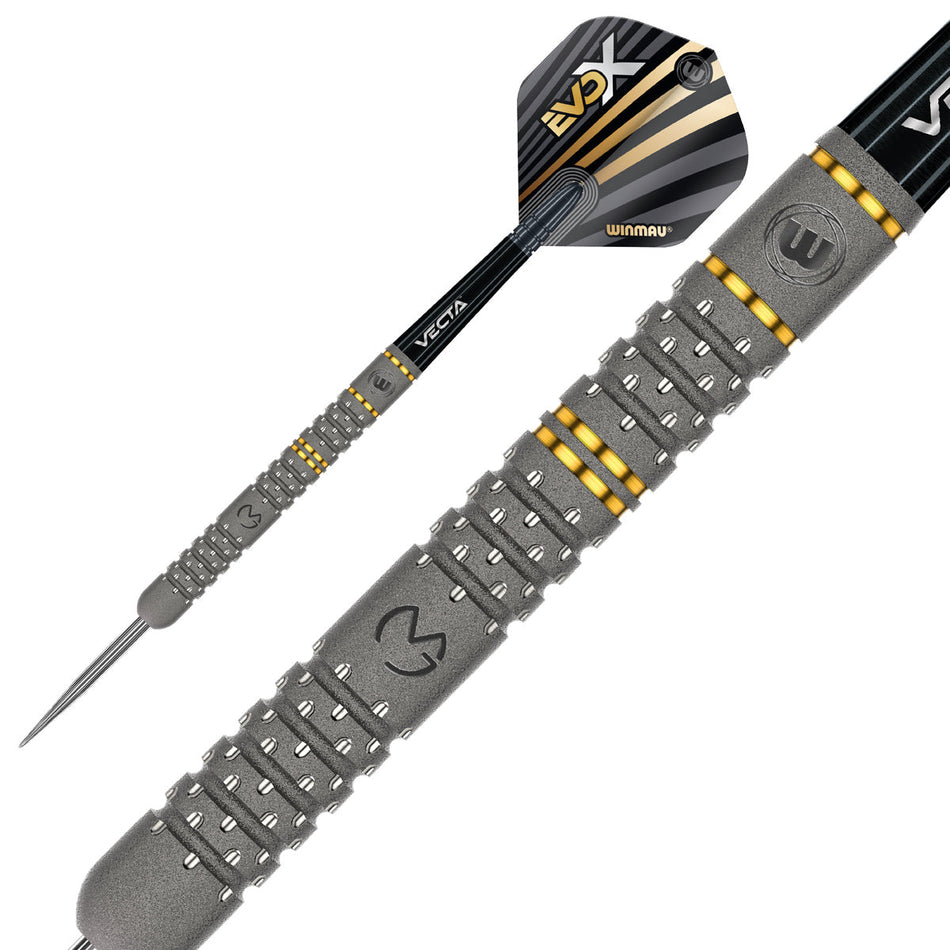 Winmau Michael van Gerwen MvG Evo X 90% Tungsten Steel Tip Darts